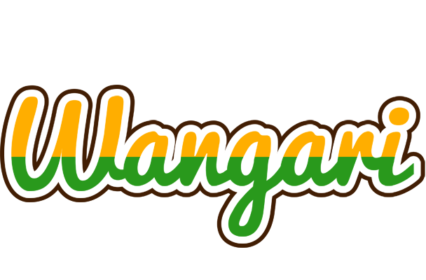 Wangari banana logo