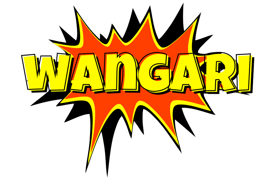 Wangari bazinga logo