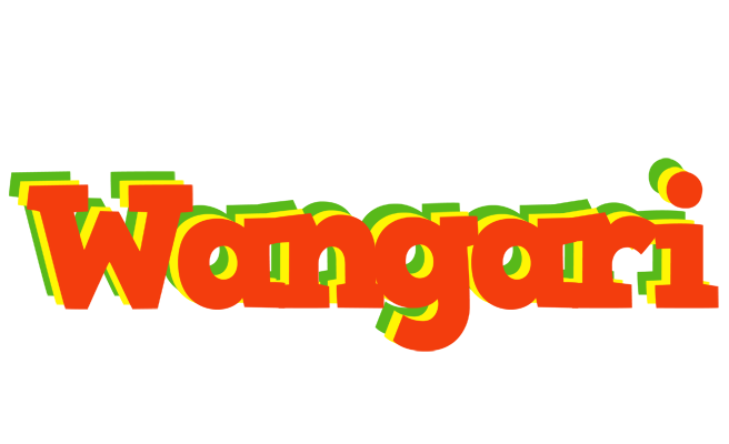 Wangari bbq logo