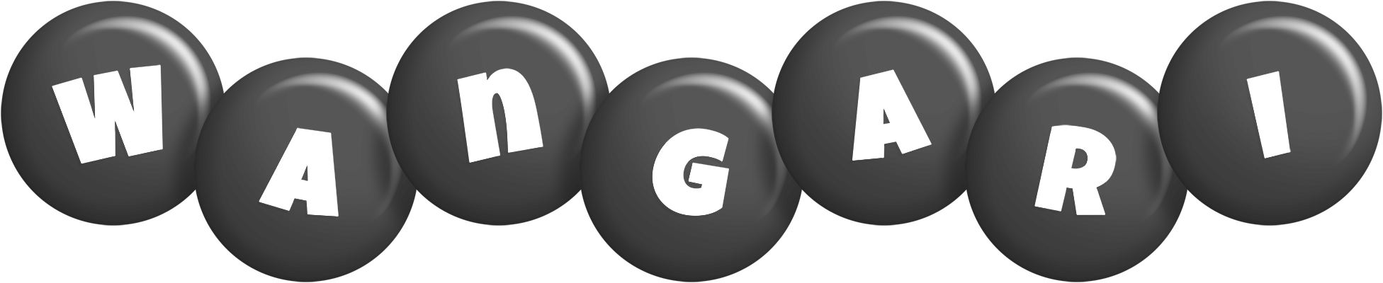 Wangari candy-black logo