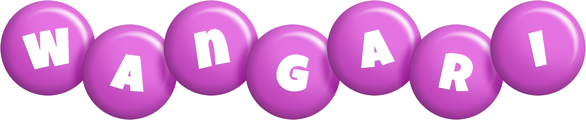 Wangari candy-purple logo