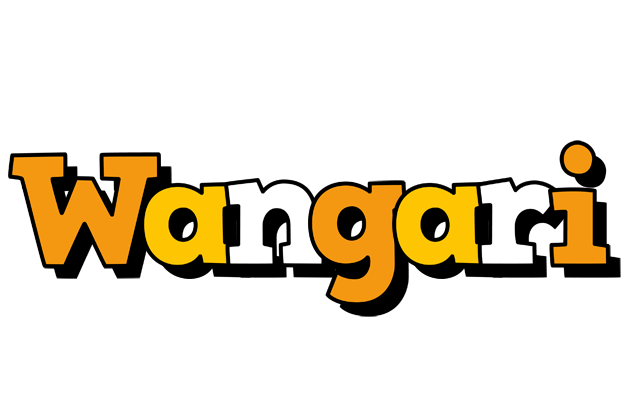 Wangari cartoon logo