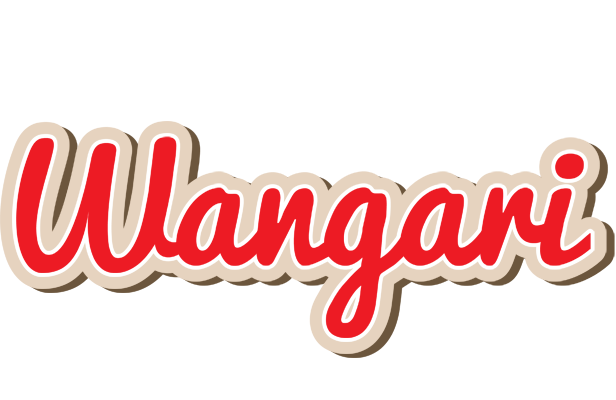 Wangari chocolate logo