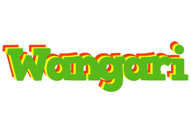 Wangari crocodile logo