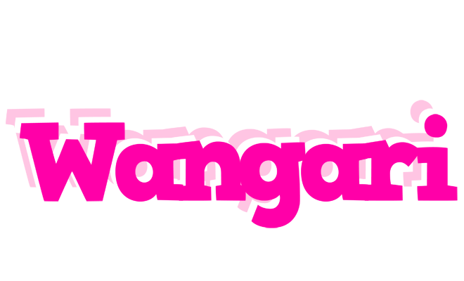 Wangari dancing logo