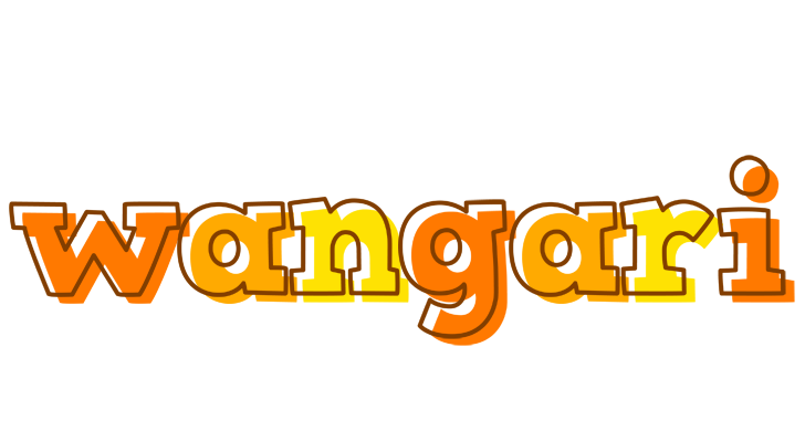 Wangari desert logo