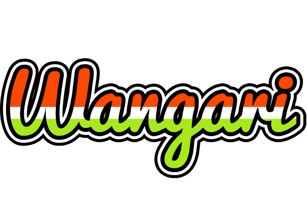 Wangari exotic logo