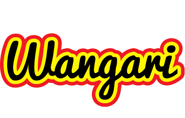 Wangari flaming logo