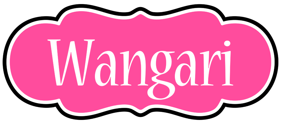 Wangari invitation logo