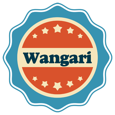 Wangari labels logo