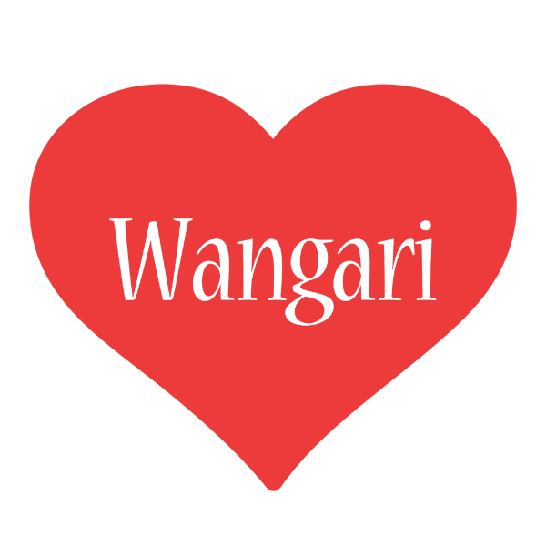 Wangari love logo