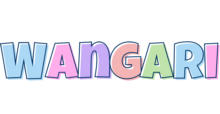 Wangari pastel logo