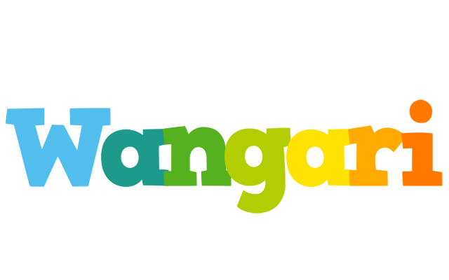 Wangari rainbows logo