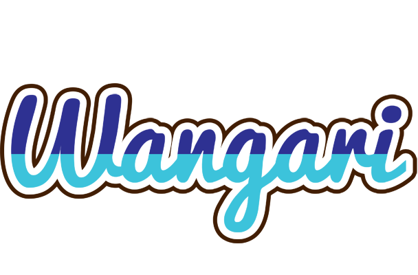 Wangari raining logo