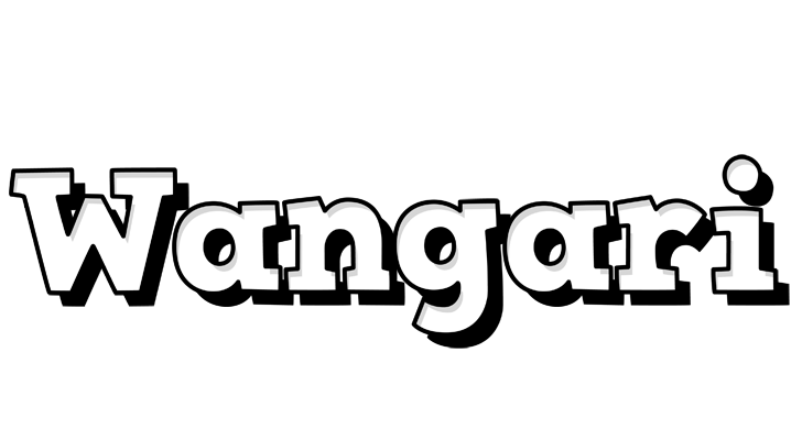 Wangari snowing logo
