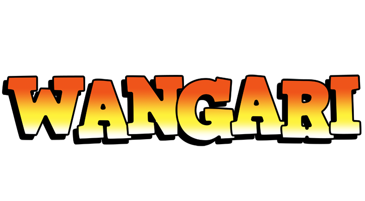 Wangari sunset logo