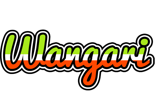 Wangari superfun logo