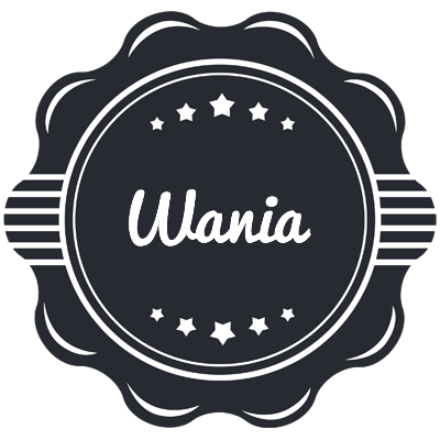 Wania badge logo