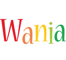 Wania birthday logo