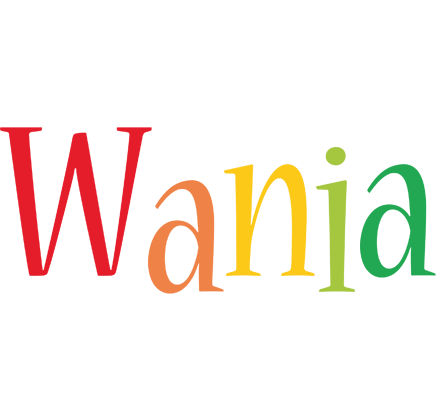 Wania birthday logo