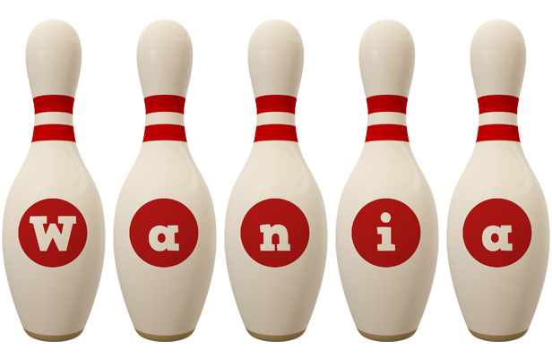 Wania bowling-pin logo