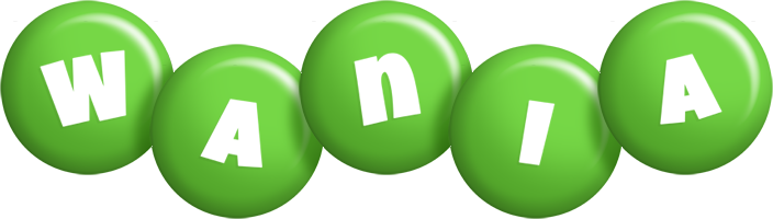 Wania candy-green logo