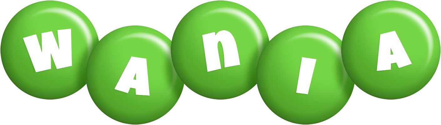 Wania candy-green logo
