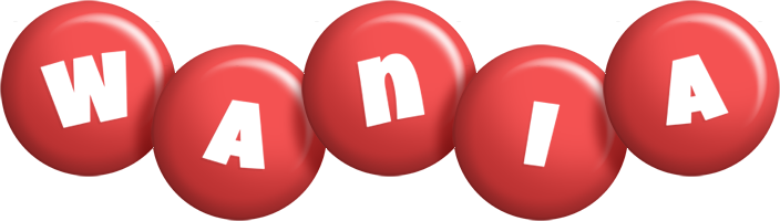 Wania candy-red logo