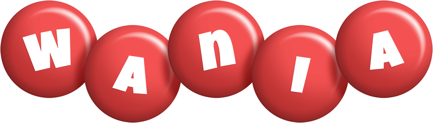 Wania candy-red logo