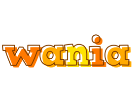 Wania desert logo