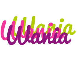Wania flowers logo