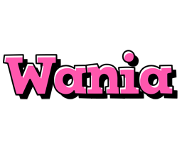 Wania girlish logo