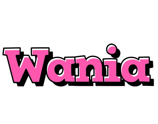 Wania girlish logo