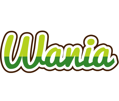 Wania golfing logo