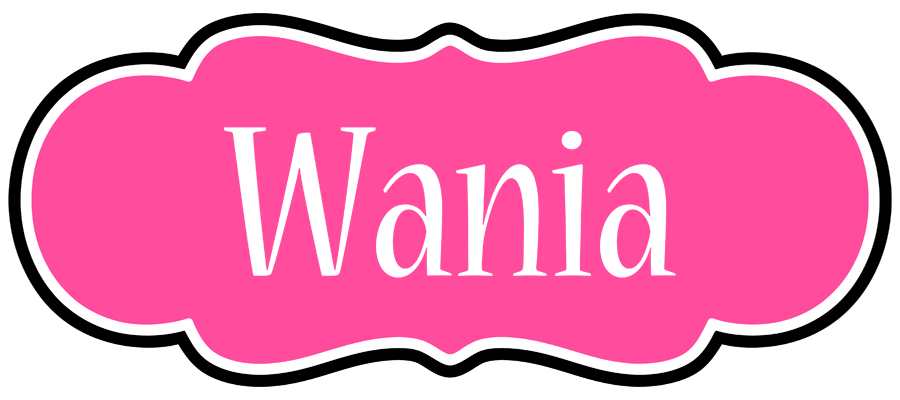 Wania invitation logo