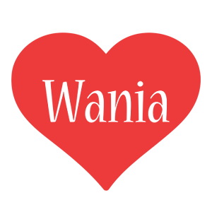 Wania love logo