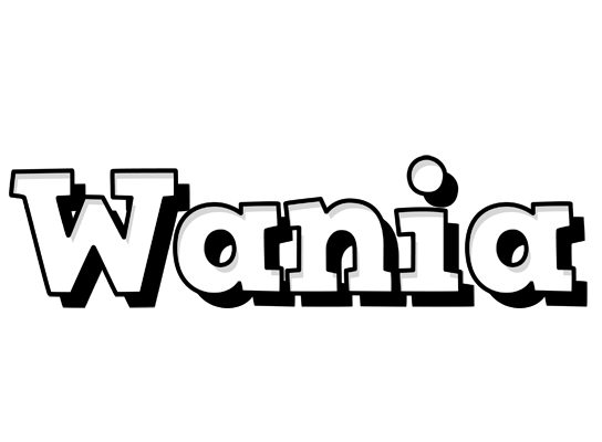 Wania snowing logo