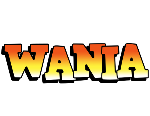 Wania sunset logo