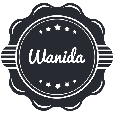 Wanida badge logo