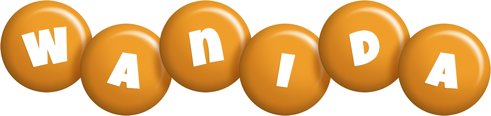Wanida candy-orange logo