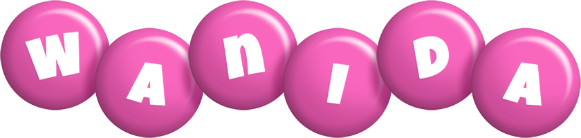 Wanida candy-pink logo