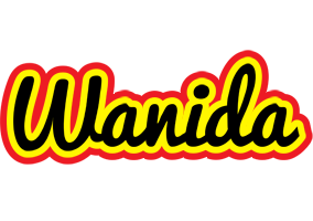 Wanida flaming logo