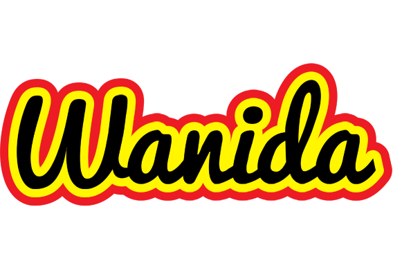 Wanida flaming logo