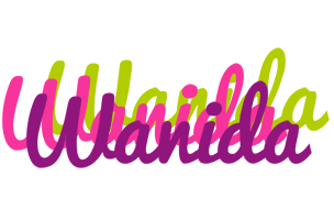 Wanida flowers logo