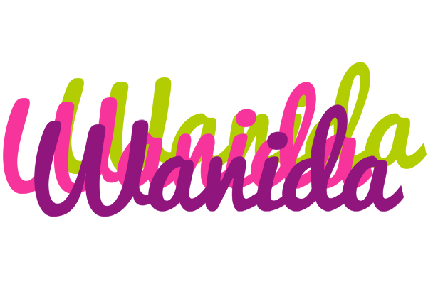 Wanida flowers logo
