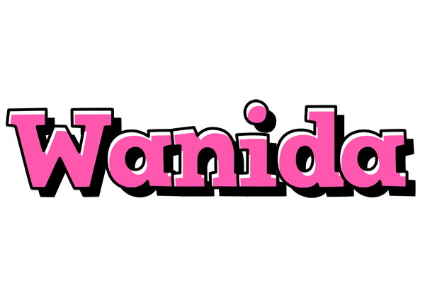 Wanida girlish logo