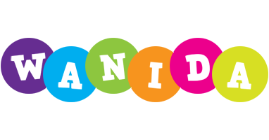 Wanida happy logo