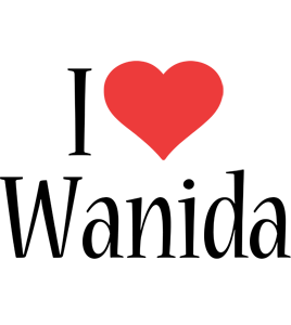 Wanida i-love logo