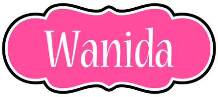 Wanida invitation logo