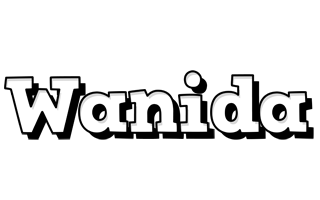Wanida snowing logo